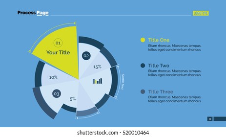 Business Pie Chart Slide Template