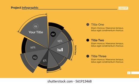 Business Pie Chart Slide Template