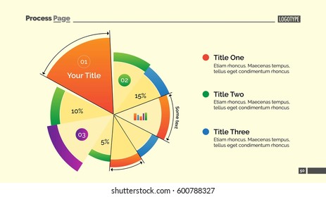 Business Pie Chart Slide Template