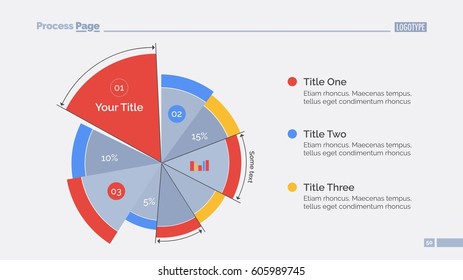 Business Pie Chart Slide Template