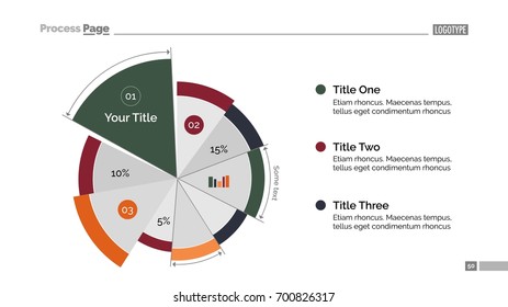 Business Pie Chart Slide Template