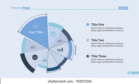 Business Pie Chart Slide Template