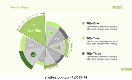 Business Pie Chart Slide Template