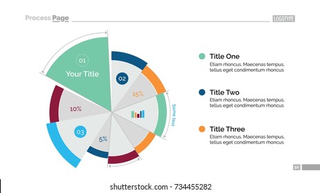 Business Pie Chart Slide Template