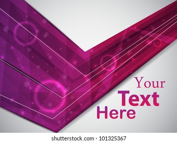 business pink card. vector illustration