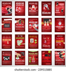 Business Placard Template - Vector Illustration, Graphic Design, Editable For Your Design 
