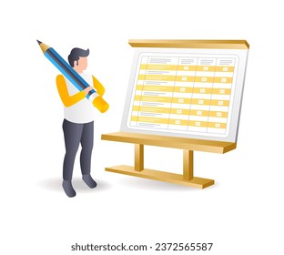 Checkliste für das Business Plan Board