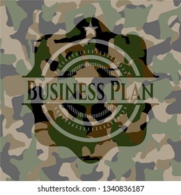 Business Plan camo emblem