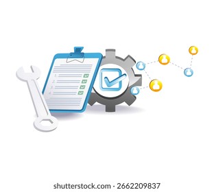 Datos de la lista de comprobación de destino del cliente de Plan empresarial
