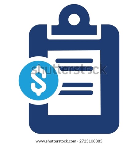 business plan colored icon vector design good for web or mobile app