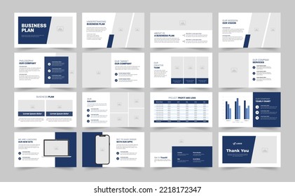 Business Plan or Company Plan Presentation Template