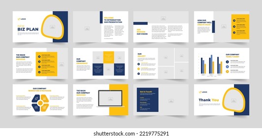 Business Plan or Company Plan Presentation Template