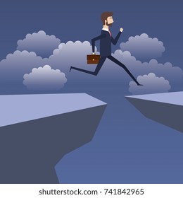 business plan growth with businessman avatar