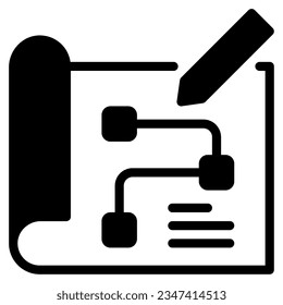 Business Plan icon can be used for uiux, etc