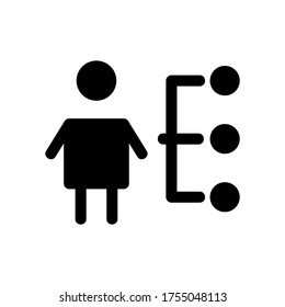 business plan  icon or logo isolated sign symbol vector illustration - high quality black style vector icons