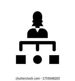 business plan  icon or logo isolated sign symbol vector illustration - high quality black style vector icons