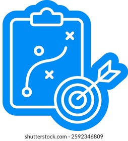 Business Plan icon, business Target