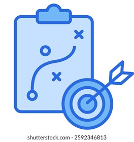 Business Plan icon, business Target