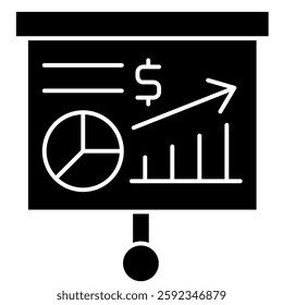 Business Plan icon, business Target
