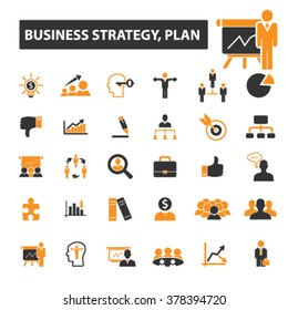 business plan icons