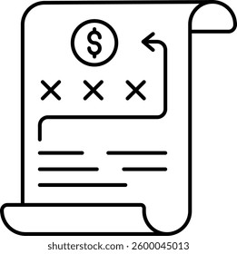 Business plan illustration with isolated background 