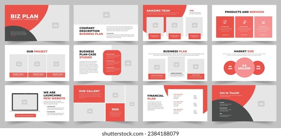 Business Plan Keynote and Presentation Slide Template