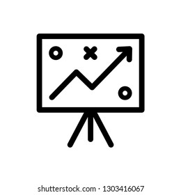 Business Plan Line Icon