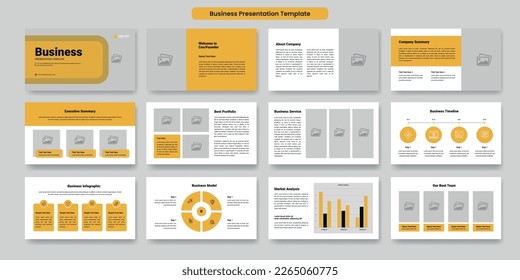 Business plan presentation use for modern keynote presentation slides template.