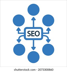 Business plan or seo plan icon