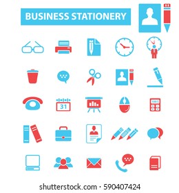 business plan strategy icons