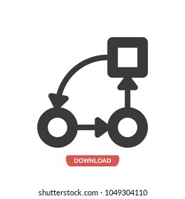 Business plan vector icon