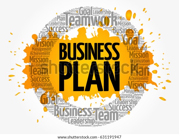 Business Plan Word Cloud Collage Business Stock Vector Royalty Free