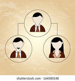 business planner over pink background vector illustration