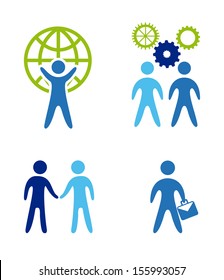 business planner over white background vector illustration