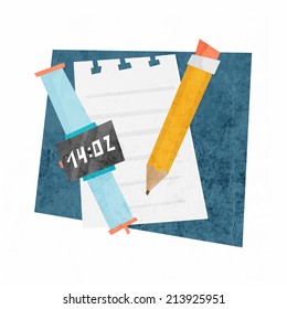 Business Planning Concept. Flat Style Vector Illustration.