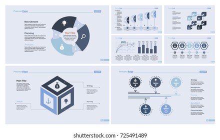 Business planning design template set