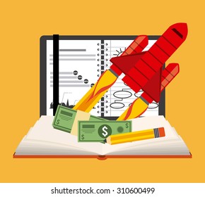 business planning design, vector illustration eps10 graphic 