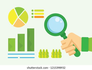 Business planning, Flat design business people concept