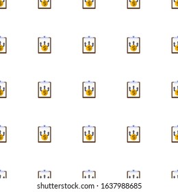 Business Planning icon pattern seamless isolated on white background. Editable flat Business Planning icon. Business Planning icon pattern for web and mobile.