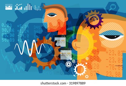 Business Planning Illustration