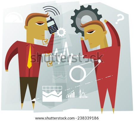 Business Planning Illustration