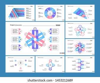 Business planning process charts. Business and marketing concept. Infographic design set can be used for workflow layout, diagram, annual report, presentation, web design.