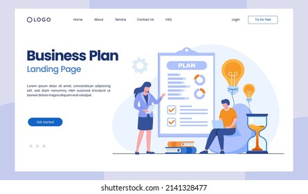 business planning, target, business workflow, time management, planning, task app, teamwork, meeting. Creative flat design for web banner, marketing material, business presentation landing page