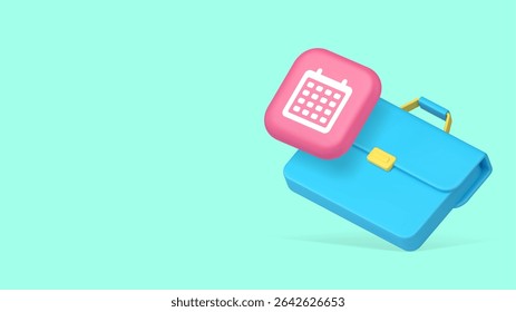 Business planning time management agenda important meeting copy space banner. Productivity and efficiency calendar schedule event work organization process corporate marketing