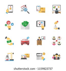 
Business Plans Flat icons
