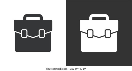 Business Portfolio icon. Solid glyph series icon