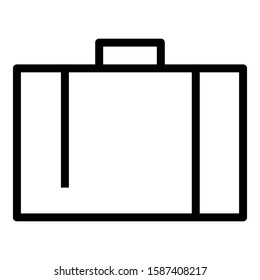 Business portfolio icon. Vector graphics.