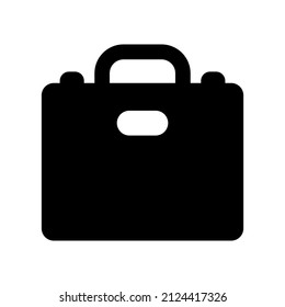 Business portfolio icon.case (vector illustration)