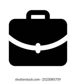 Business portfolio vector design, an amazing icon of business bag in editable style