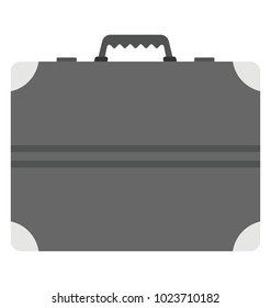 
Business portfolio vector icon in flat design 
